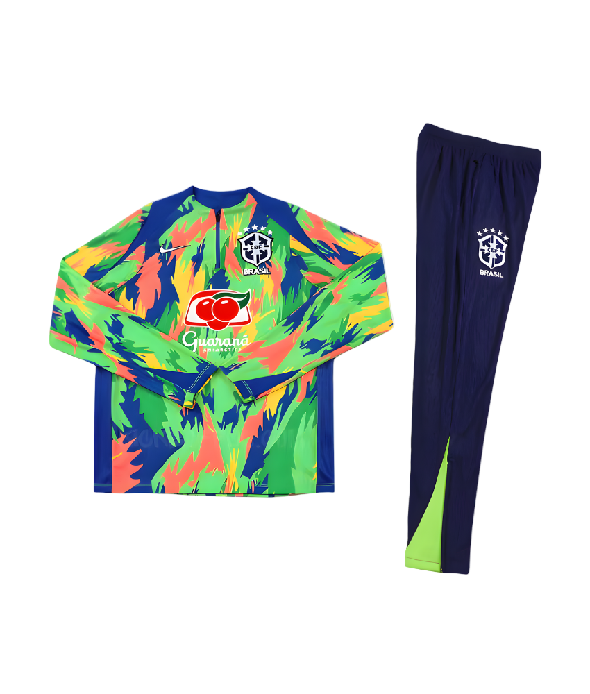 BRAZIL 2025/26 MULTICOLOUR TRAINING TRACKSUIT