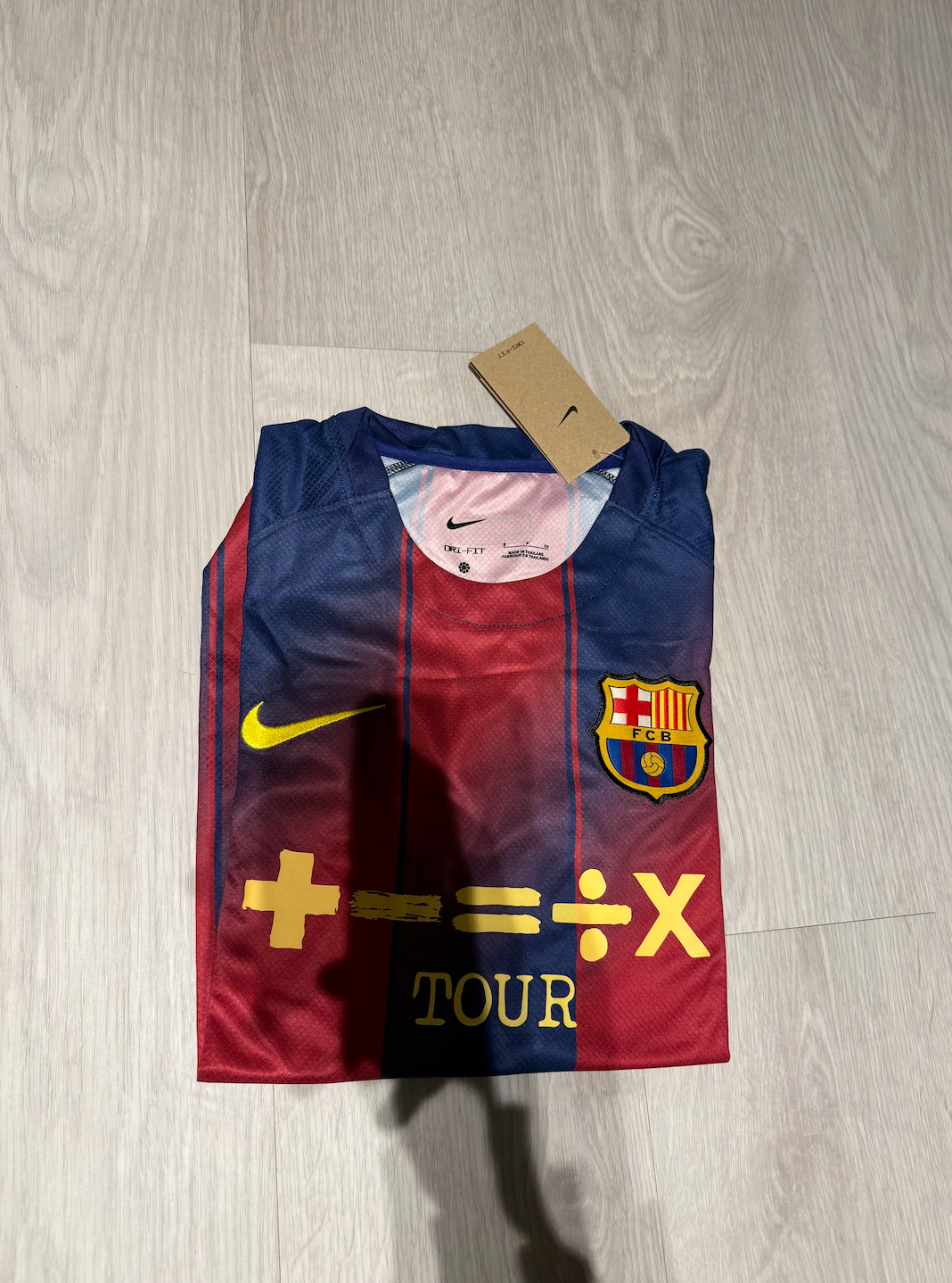 FC Barcelona Ed Sheeran Jersey