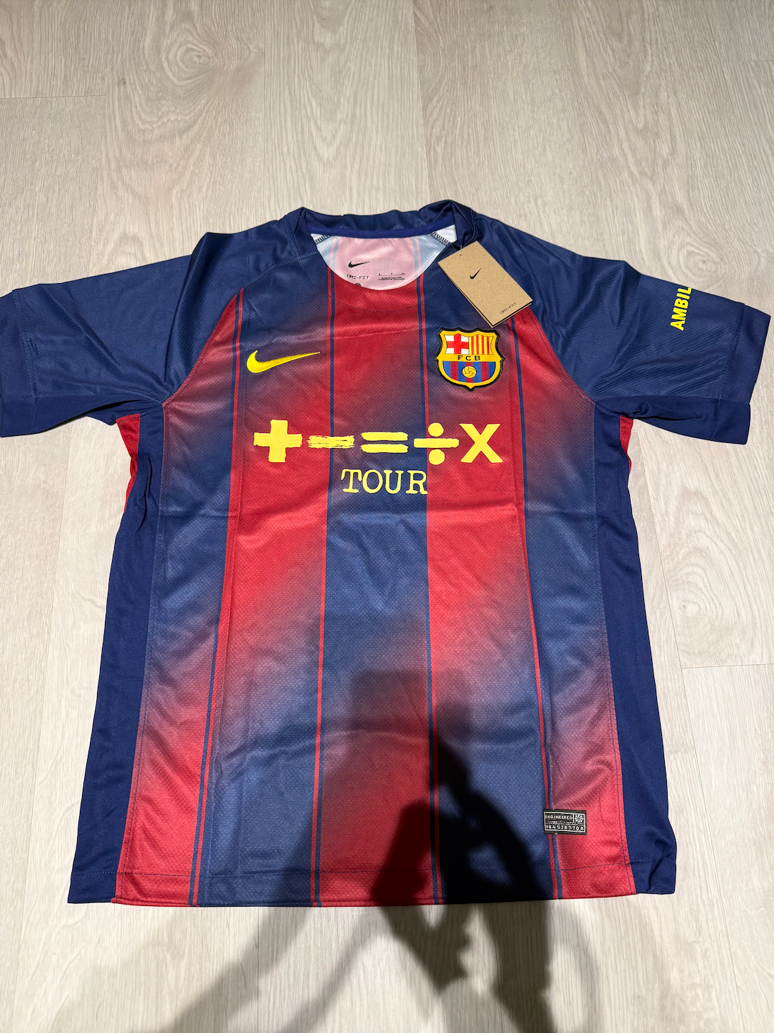 FC Barcelona Ed Sheeran Jersey