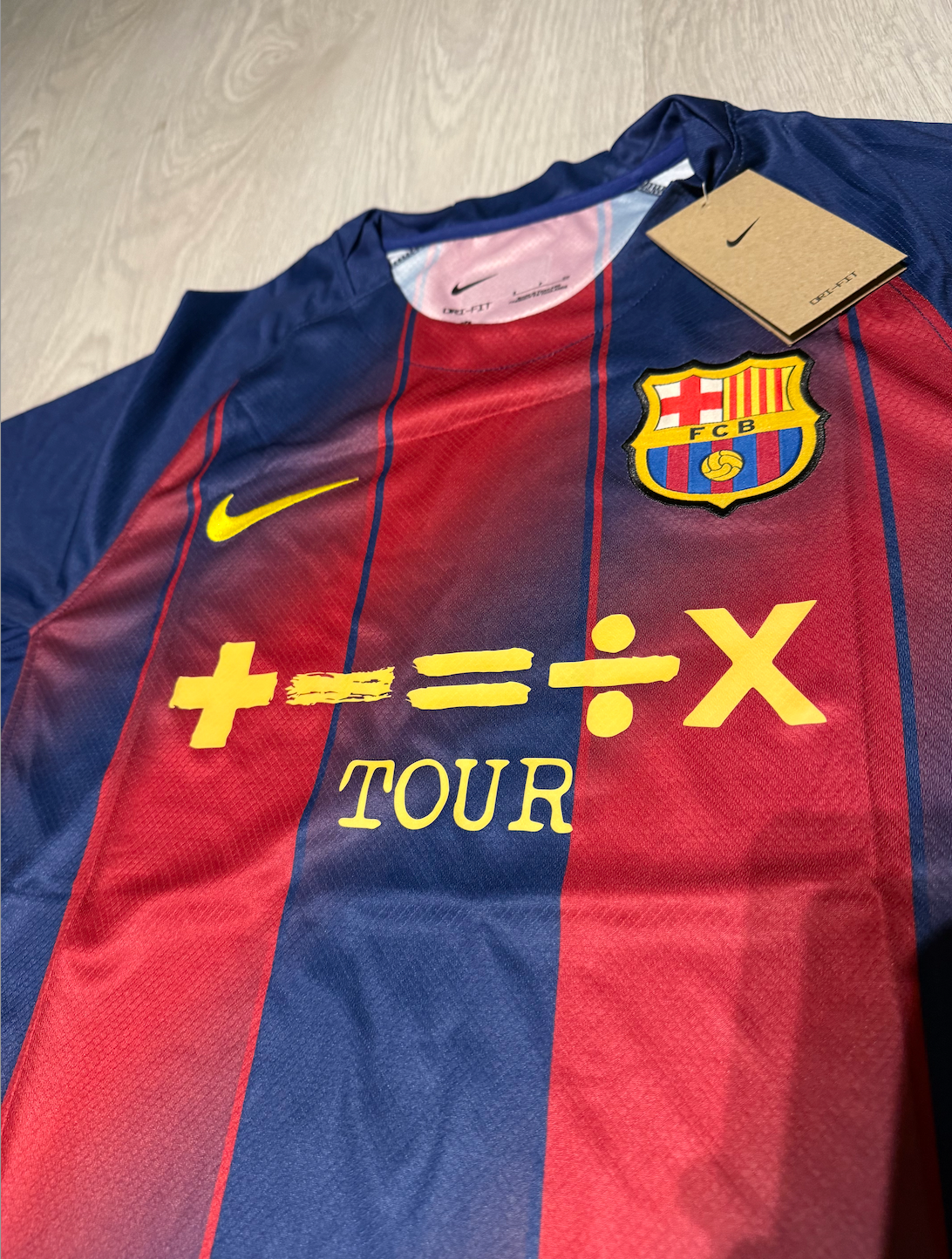 FC Barcelona Ed Sheeran Jersey