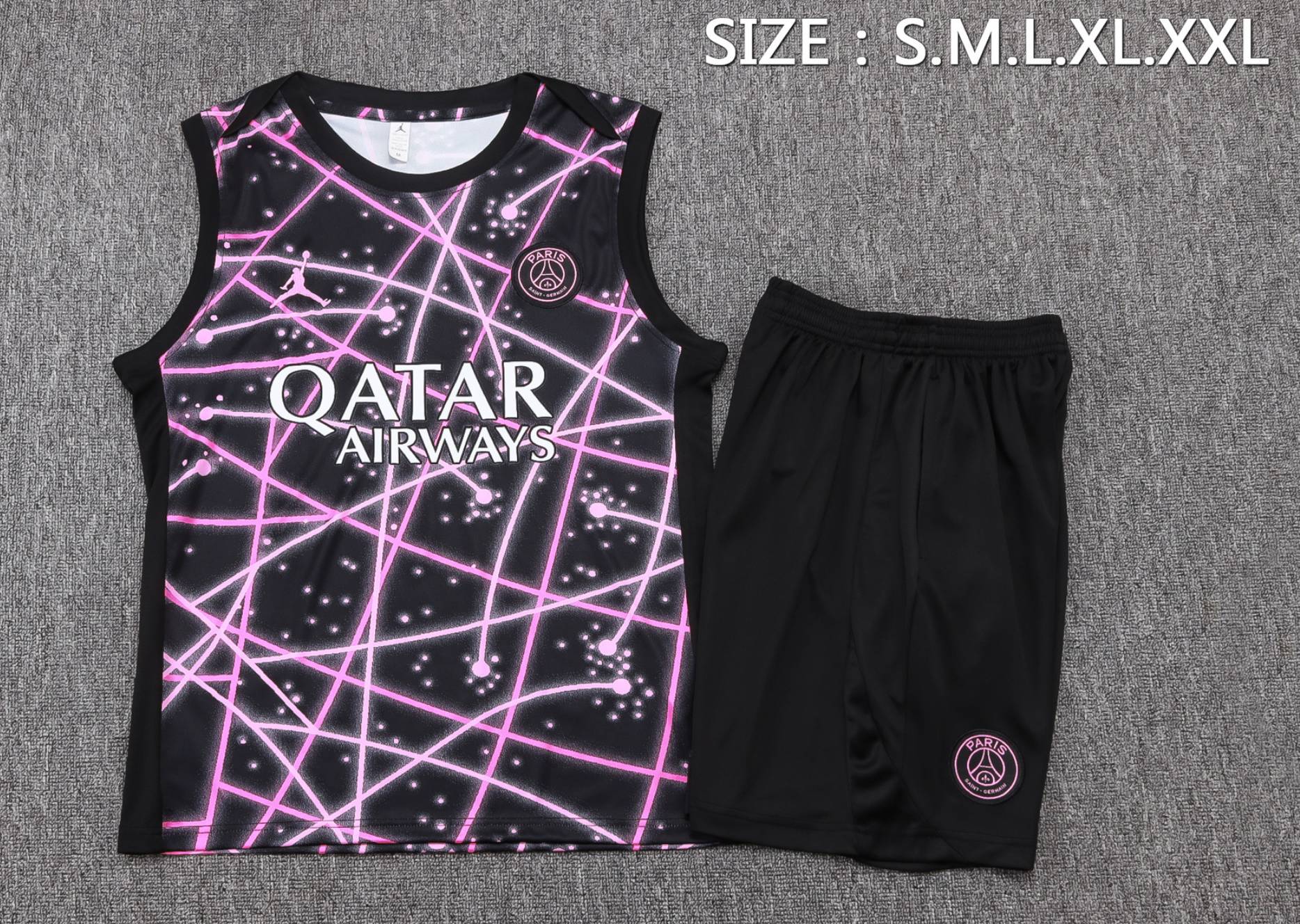 PSG 2025/2026 Sleeveless Summer Training Set