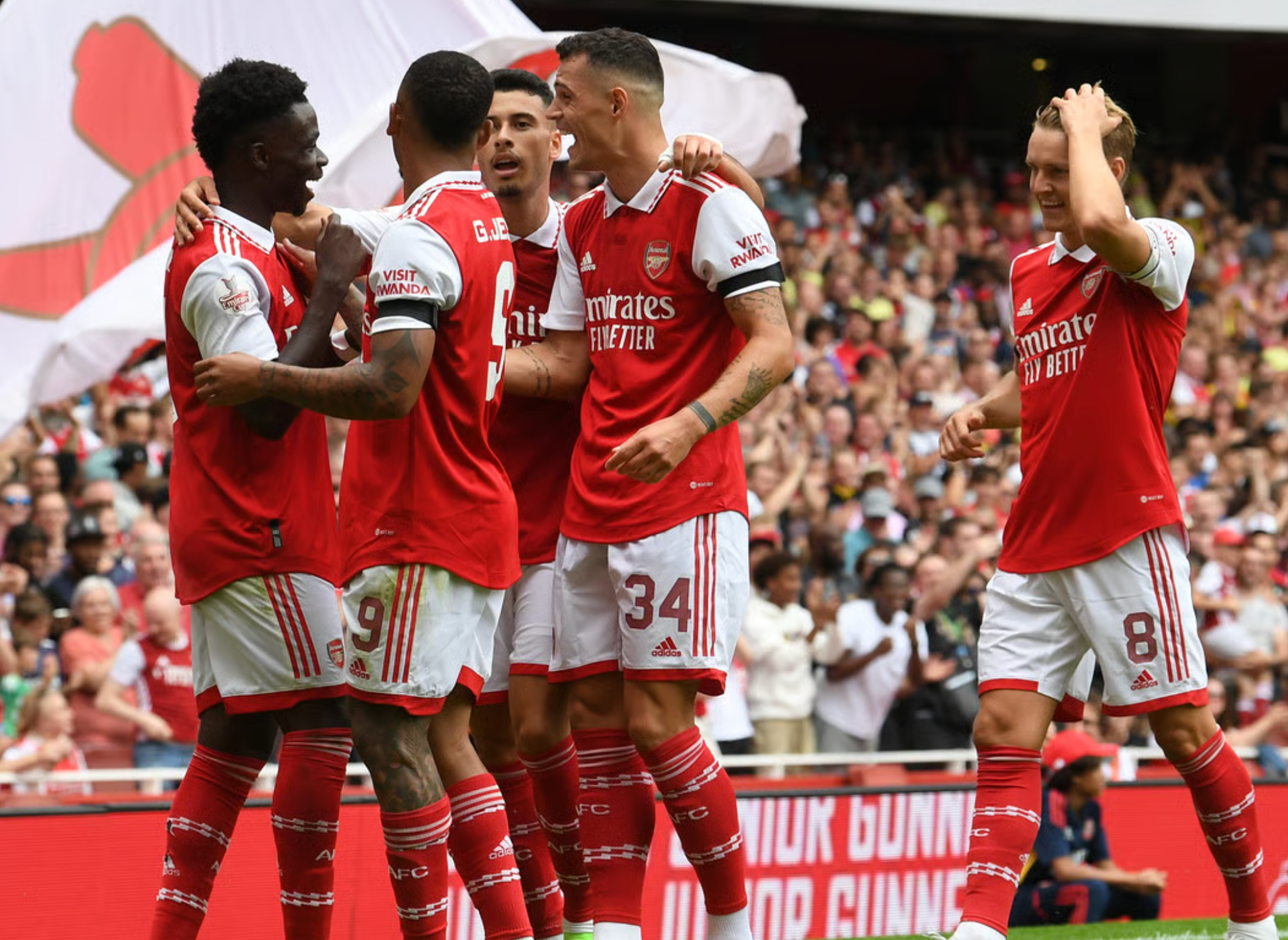 ARSENAL HOME JERSEY 2022/2023