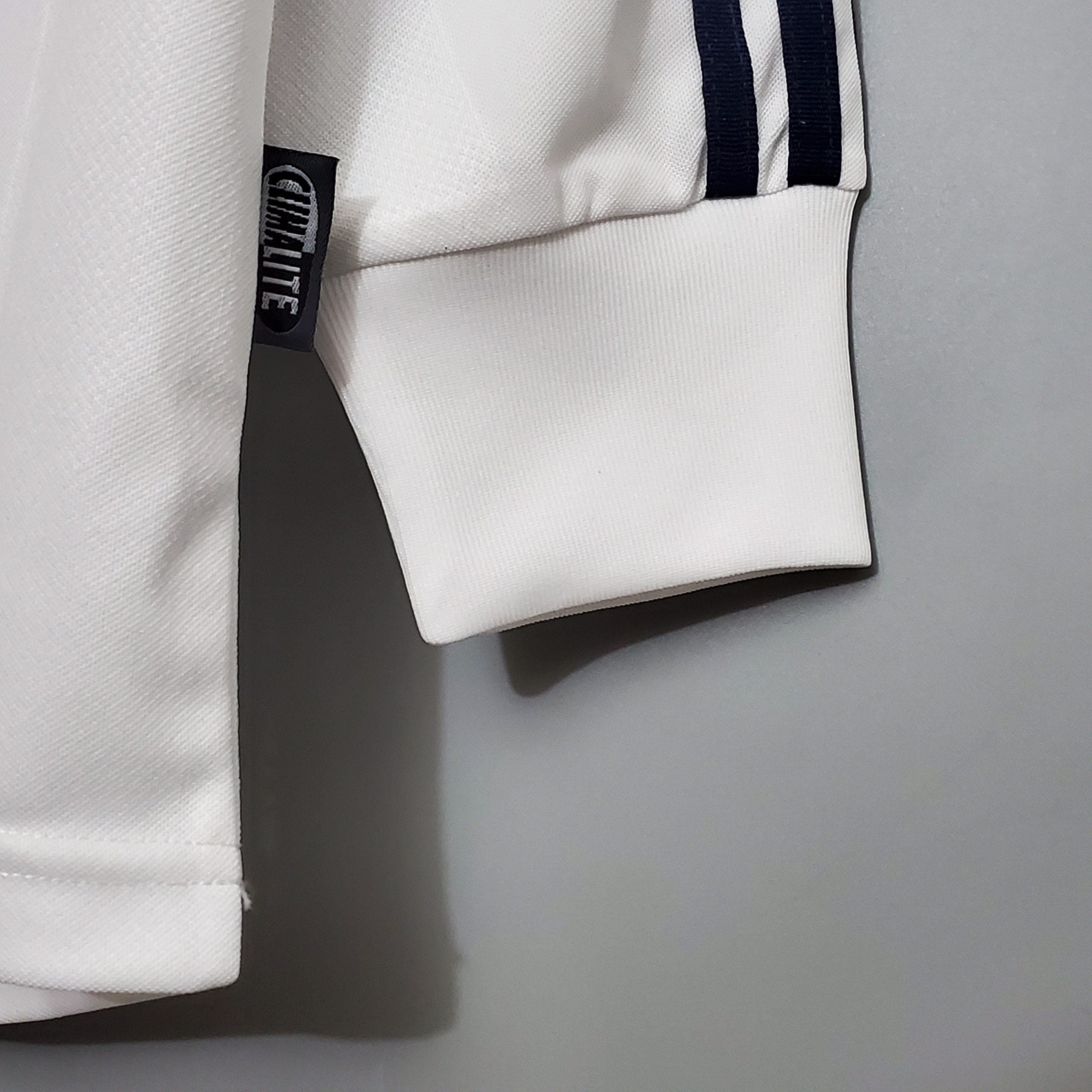 2001/2002 Real Madrid home long sleeve retro jersey