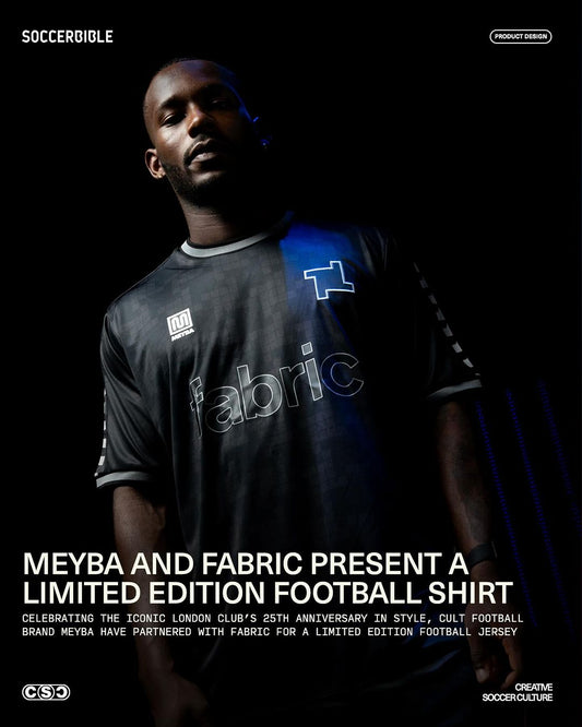 Meyba and Fabric present a limited edition football kits