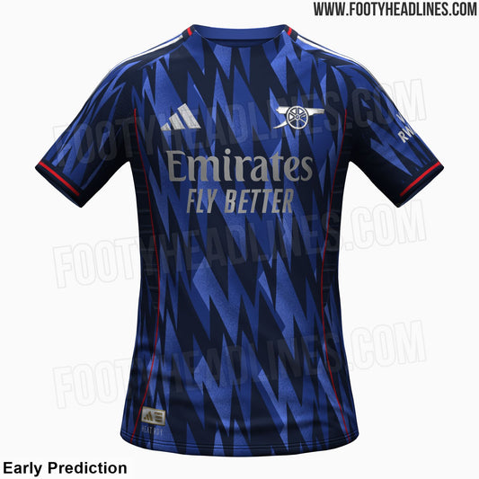 Exclusive: Arsenal 25-26 Away Kit Info Leaked + Early Prediction