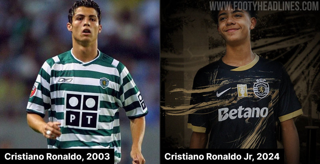 Sporting 24-25 Third Kit Released - Homage to Cristiano Ronaldo