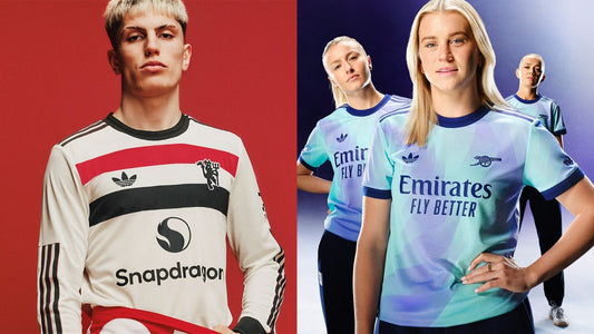 Adidas reveals third kits for Man United, Arsenal, Real Madrid