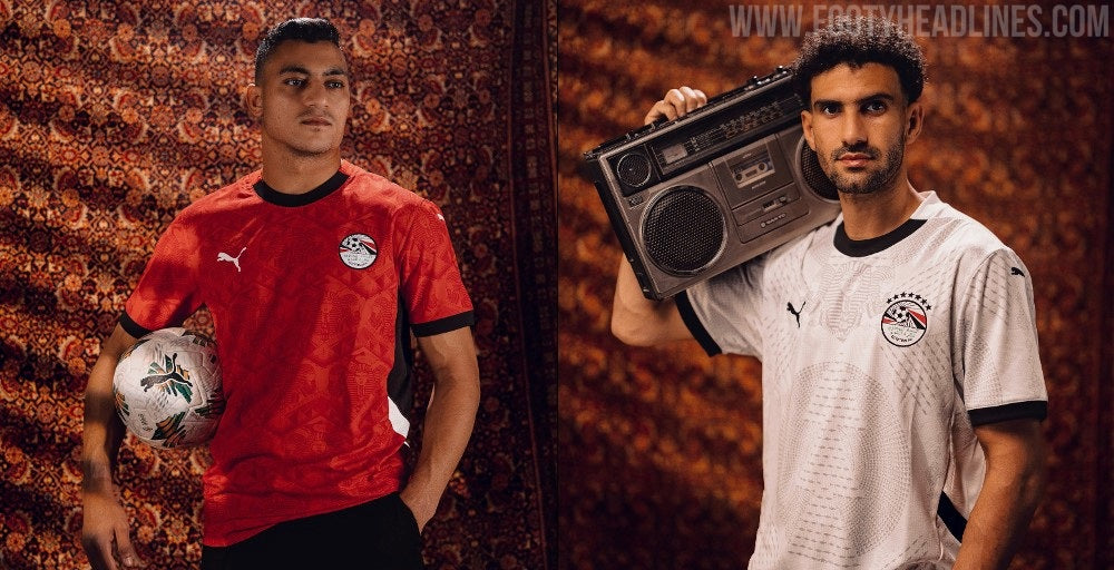 Egypt 2025 Home &amp; Away Kits Released