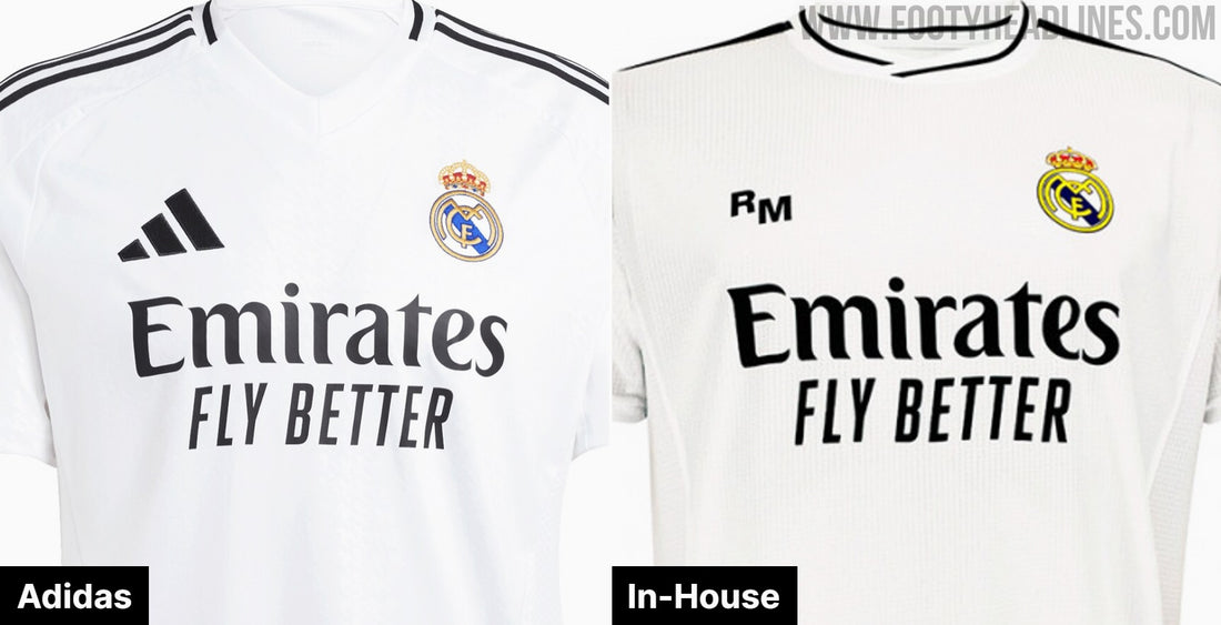 In-House Real Madrid 24-25 Home Kit Released, Looks Like a Fake