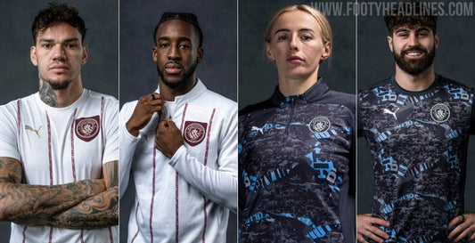 Unique Manchester City 2025 Pre-Match Shirts Released