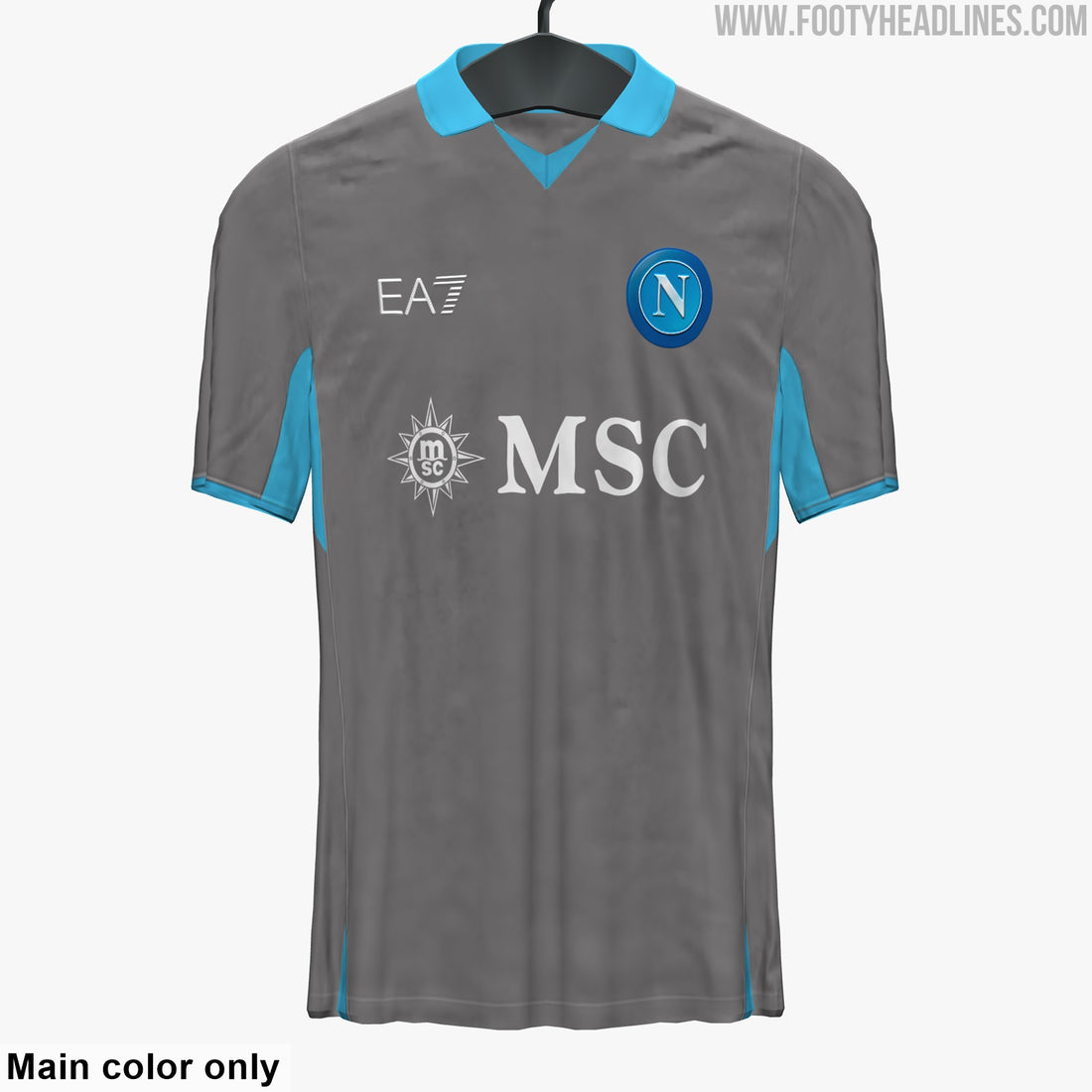 Leaked: Napoli 24-25 Third Kit to be Gray