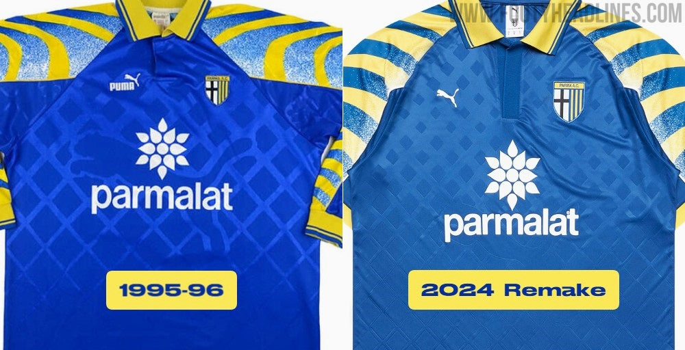 Parma 2024 1995-96 Remake Kit Leaked