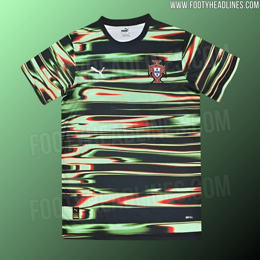 No More Nike - Puma Portugal 2025 Pre-Match Shirt Leaked