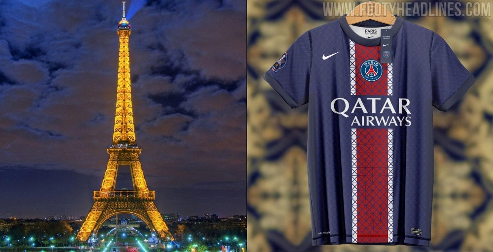 PSG 25-26 Home Kit Leaked - Pay Homage to Eiffel Tower