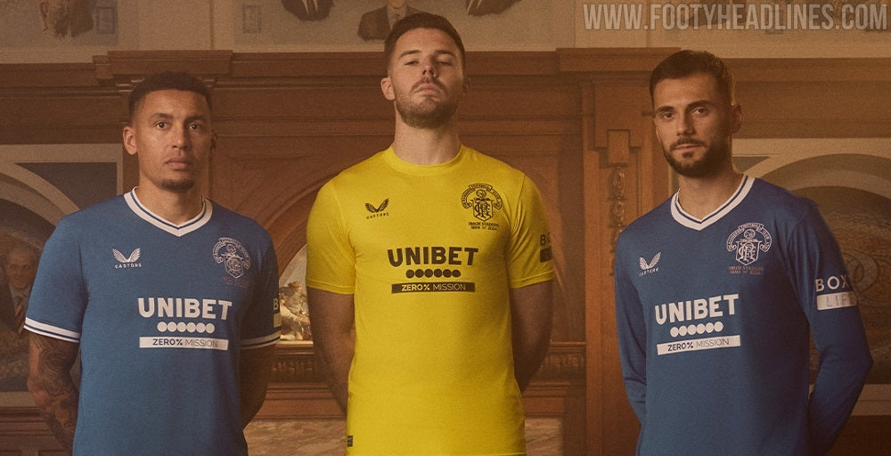 Rangers 24-25 125-Years Ibrox Heritage Fourth Kit Released