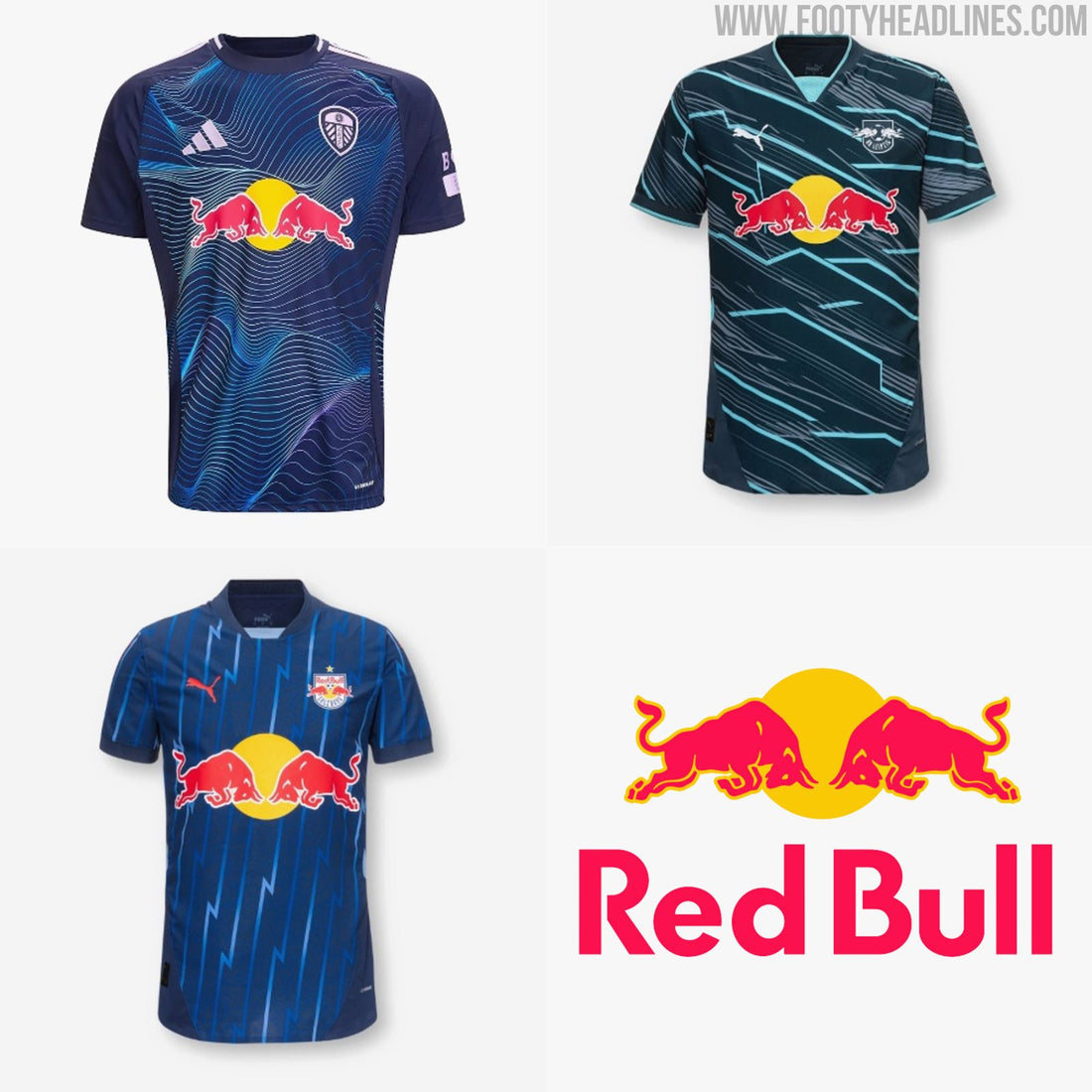 Three Red Bull Teams Twinned by Kits.