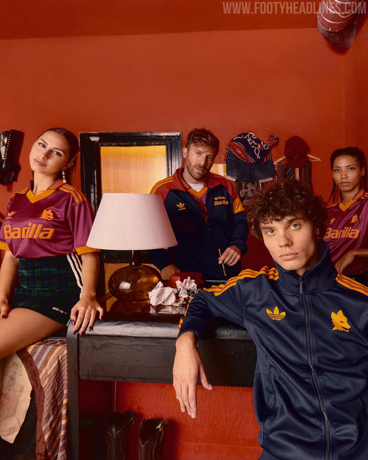 Adidas AS Roma 1993 Remake Kit + Jacket Released