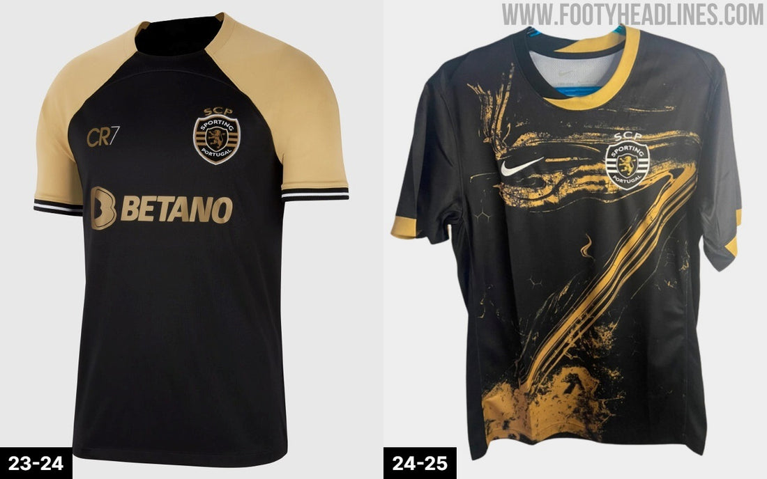 Sporting 24-25 Third Kit Leaked - Homage to Cristiano Ronaldo & Luis Figo