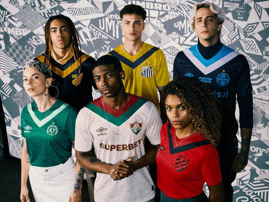 Umbro Brasil Athletico Paranaense, Chapecoense, Fluminense, Gremio, Santos and Sport Recife 2024 Third Kits Released