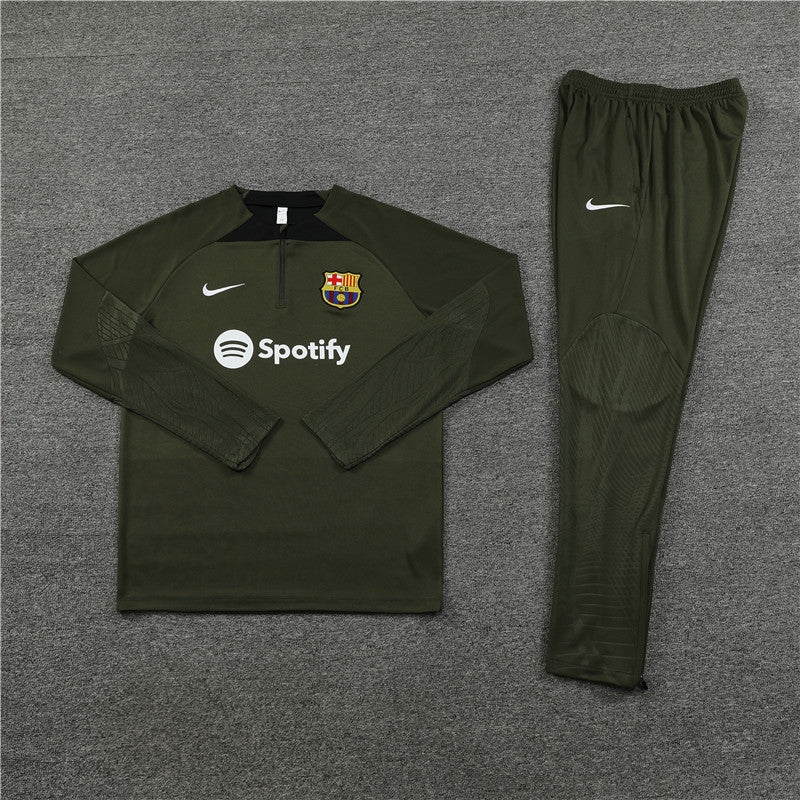 Barcelona 23-24 Army Green Tracksuit