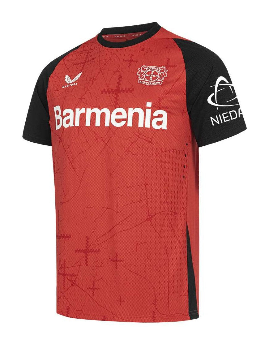 Camiseta de local del Bayer Leverkusen 2024/25