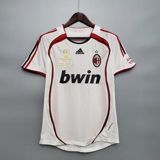 Camiseta retro de visitante del AC Milan 2006-2007