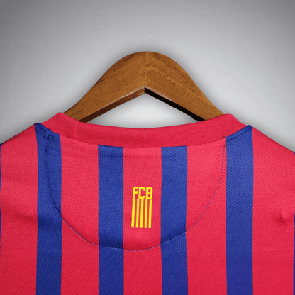 11/12 FC Barcelona Long Sleeve Home Kit