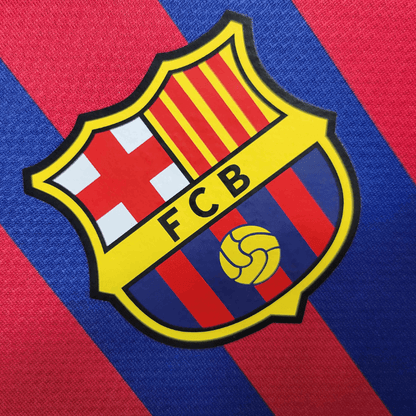 11/12 FC Barcelona Long Sleeve Home Kit