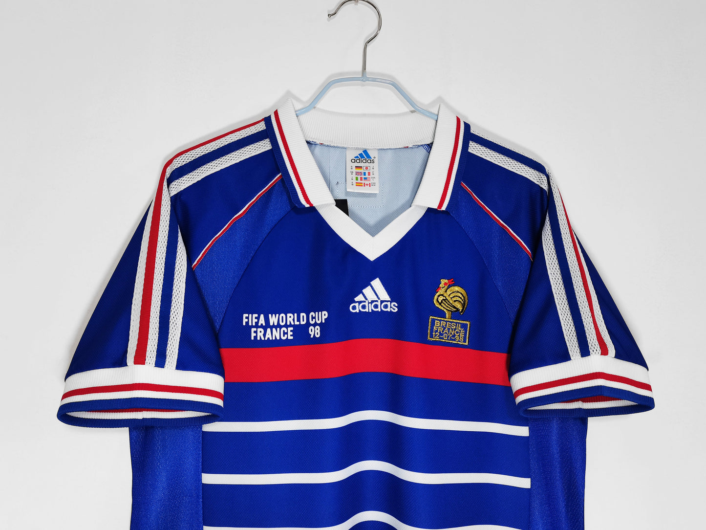 Retro-Heimtrikot Frankreich 1998