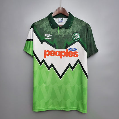 1991-1992 Celtic away retro kit