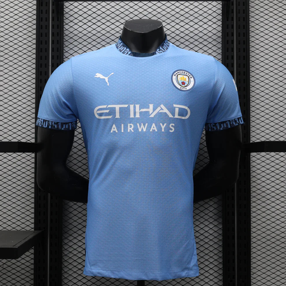 Manchester City Player Version Home Jersey 2024/25