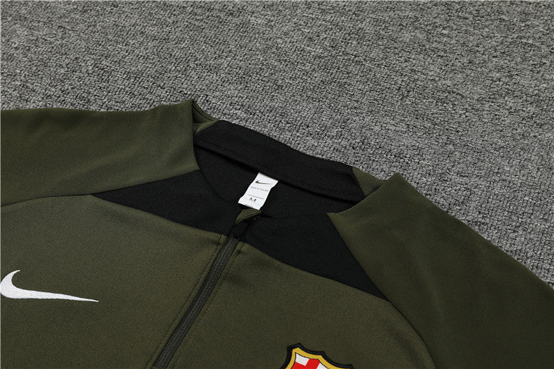 Barcelona 23-24 Army Green Tracksuit