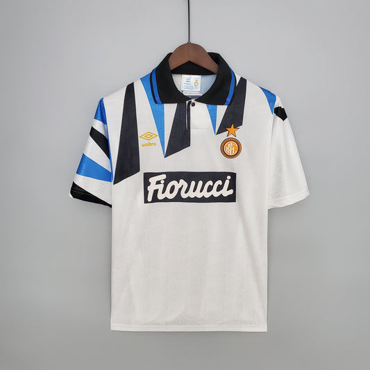 Camiseta de visitante retro del Inter de Milán 1992/93