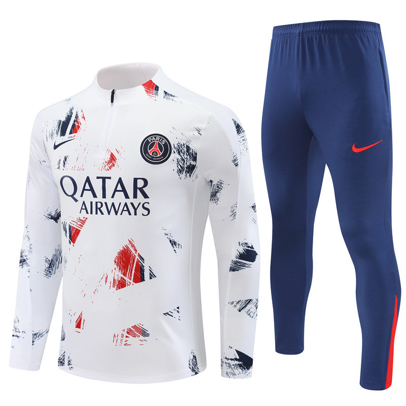 PSG 24-25  White Tracksuit