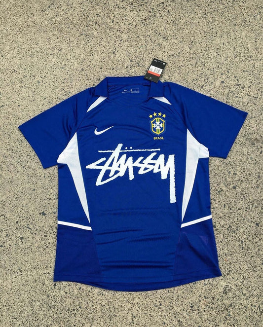 2002 Brasilien Auswärtstrikot x Stussy Limited