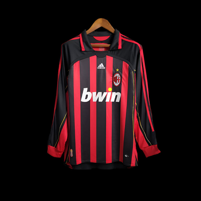 AC Milan Home 06/07 - Retro Long Sleeve