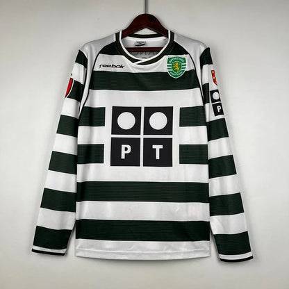 Sporting Lisbon 2001/2003 Long sleeves football shirt