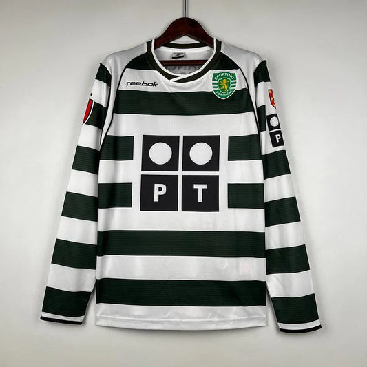 Sporting Lisbon 2001/2003 Long sleeves football shirt