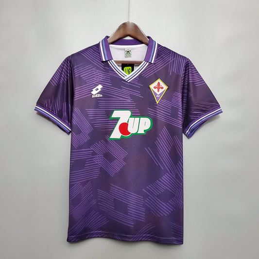 Camiseta retro de local de la Fiorentina 1992-1993