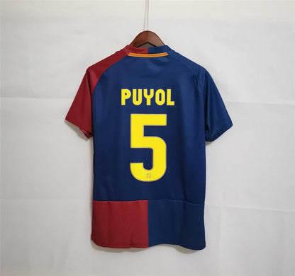 2008/2009 Barcelona Heimfinale Roma Trikot