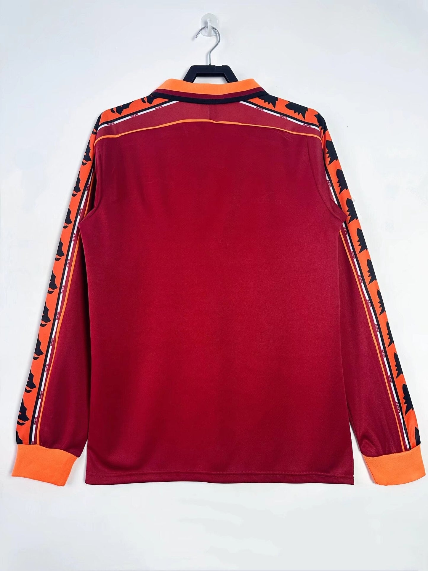 AS Roma Long Sleeve retro Home kit - 1998-99