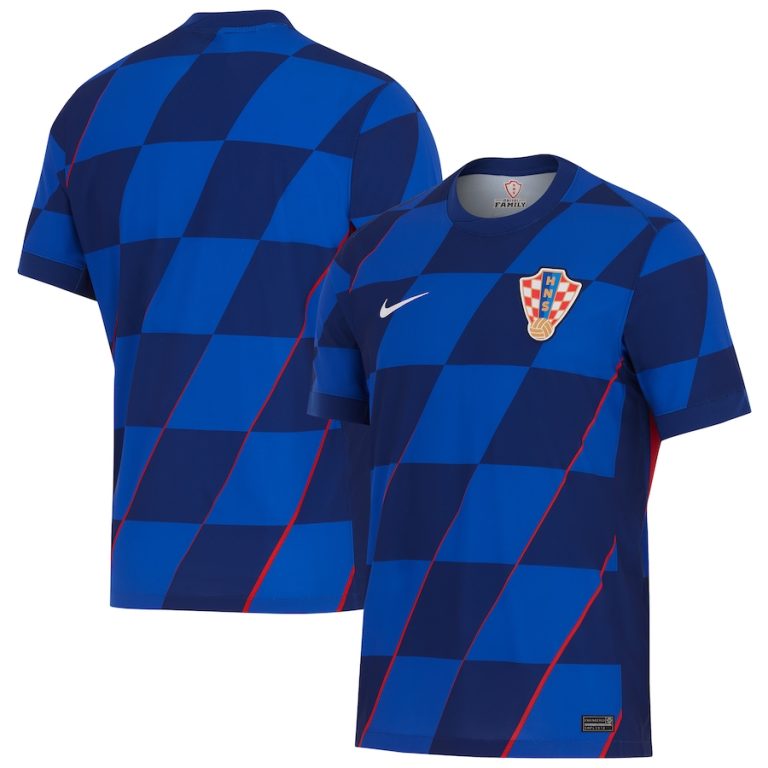 Camiseta de visitante de Croacia 2024/2025