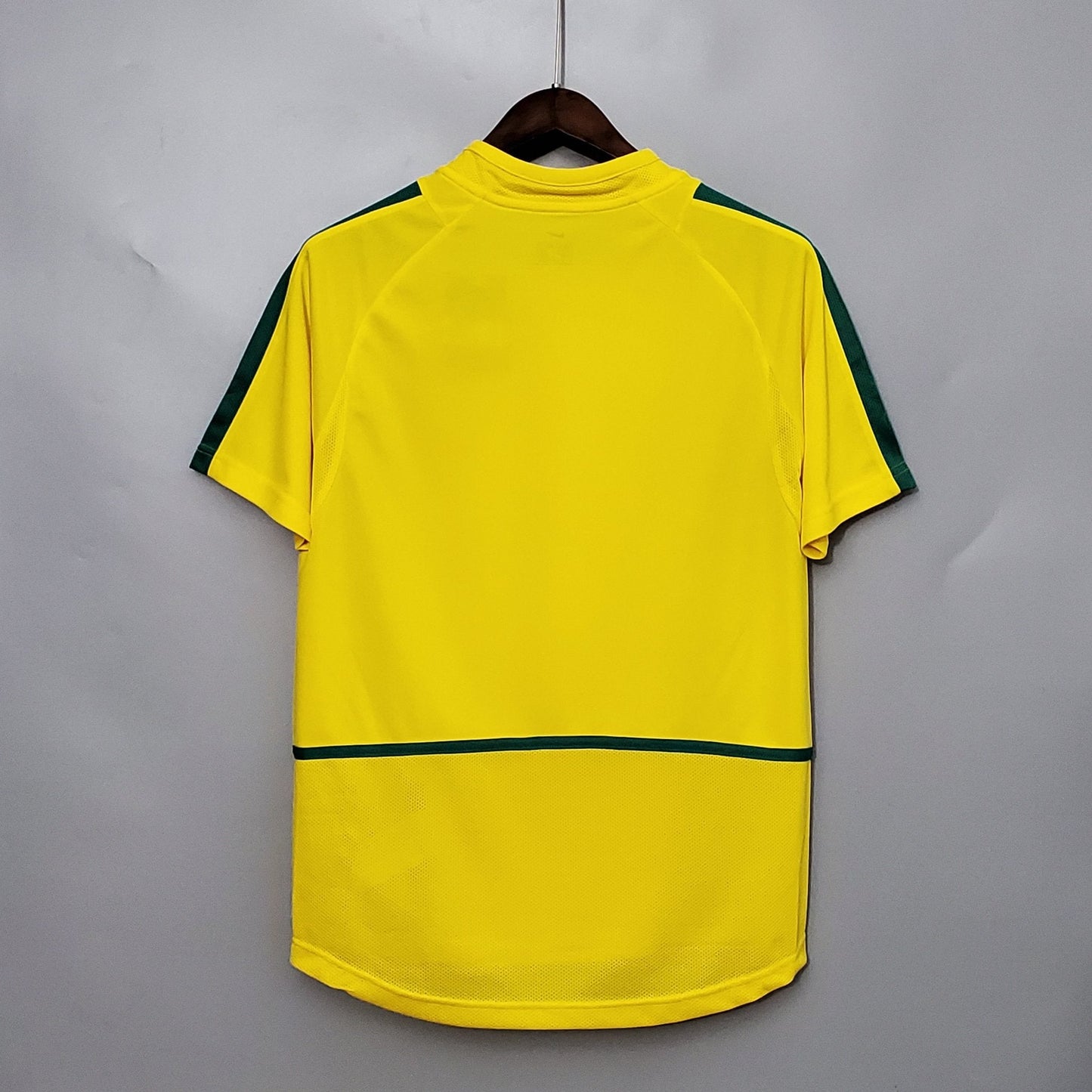 Camiseta retro local de Brasil 2002