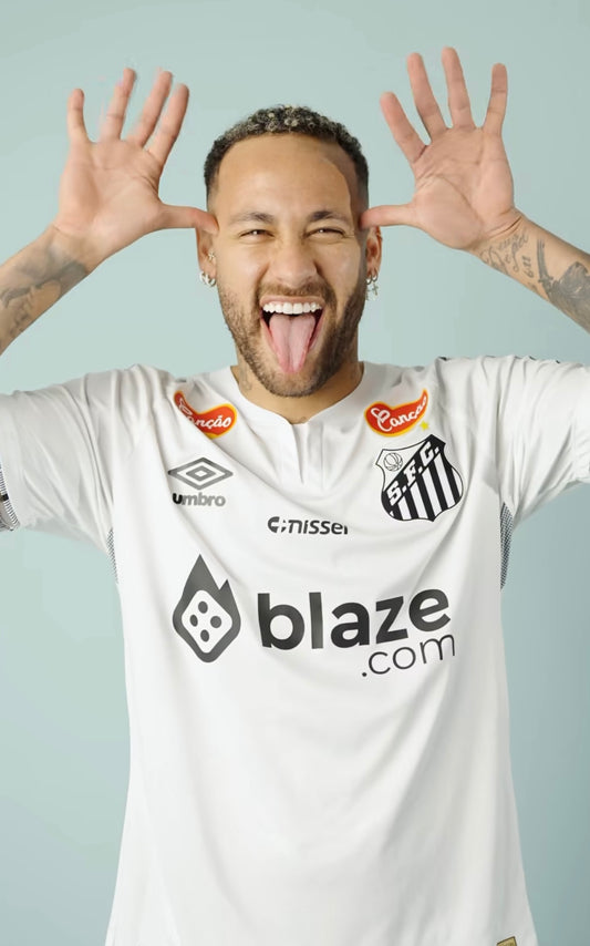 Santos 2025 football shirt Neymar