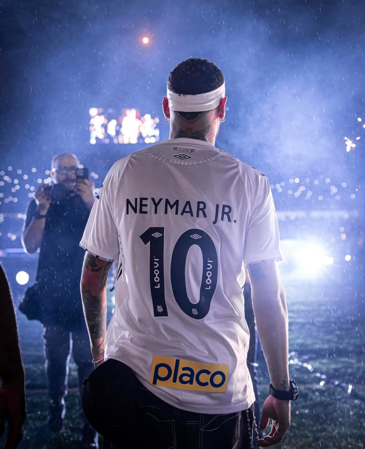 Santos 2025 football shirt Neymar