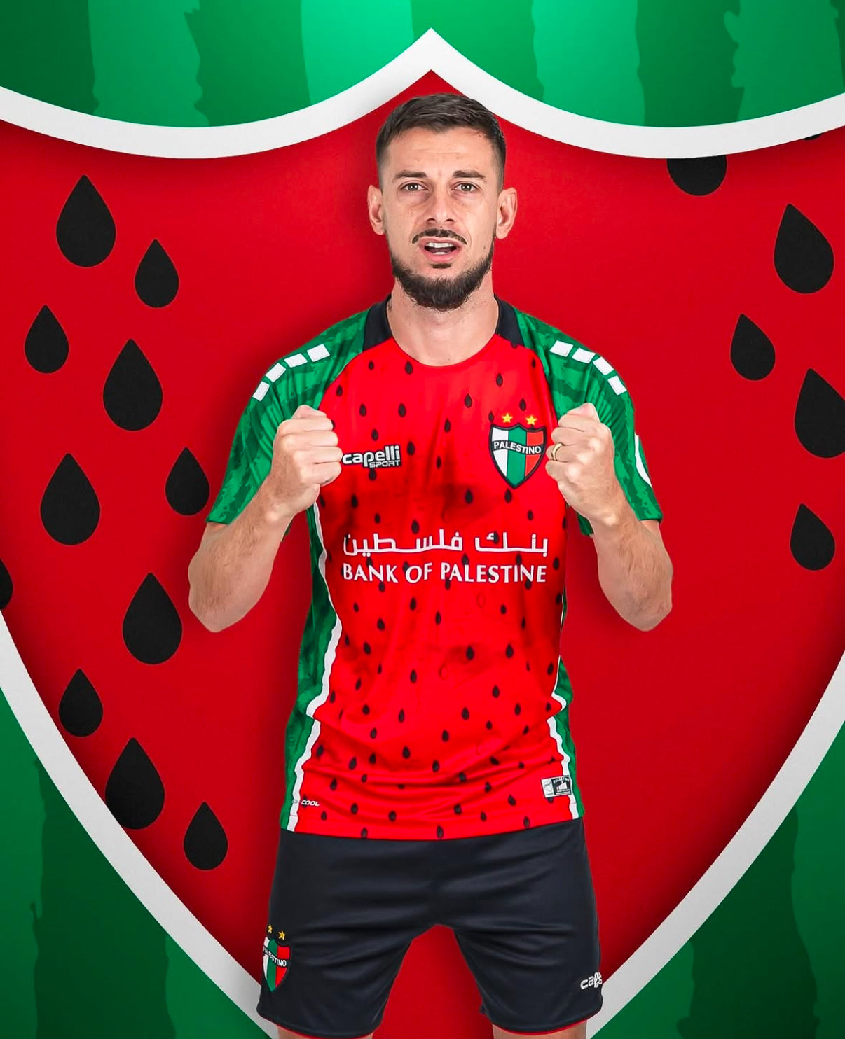 Palestine Watermelon Football Jersey Pelestino 2025/2026