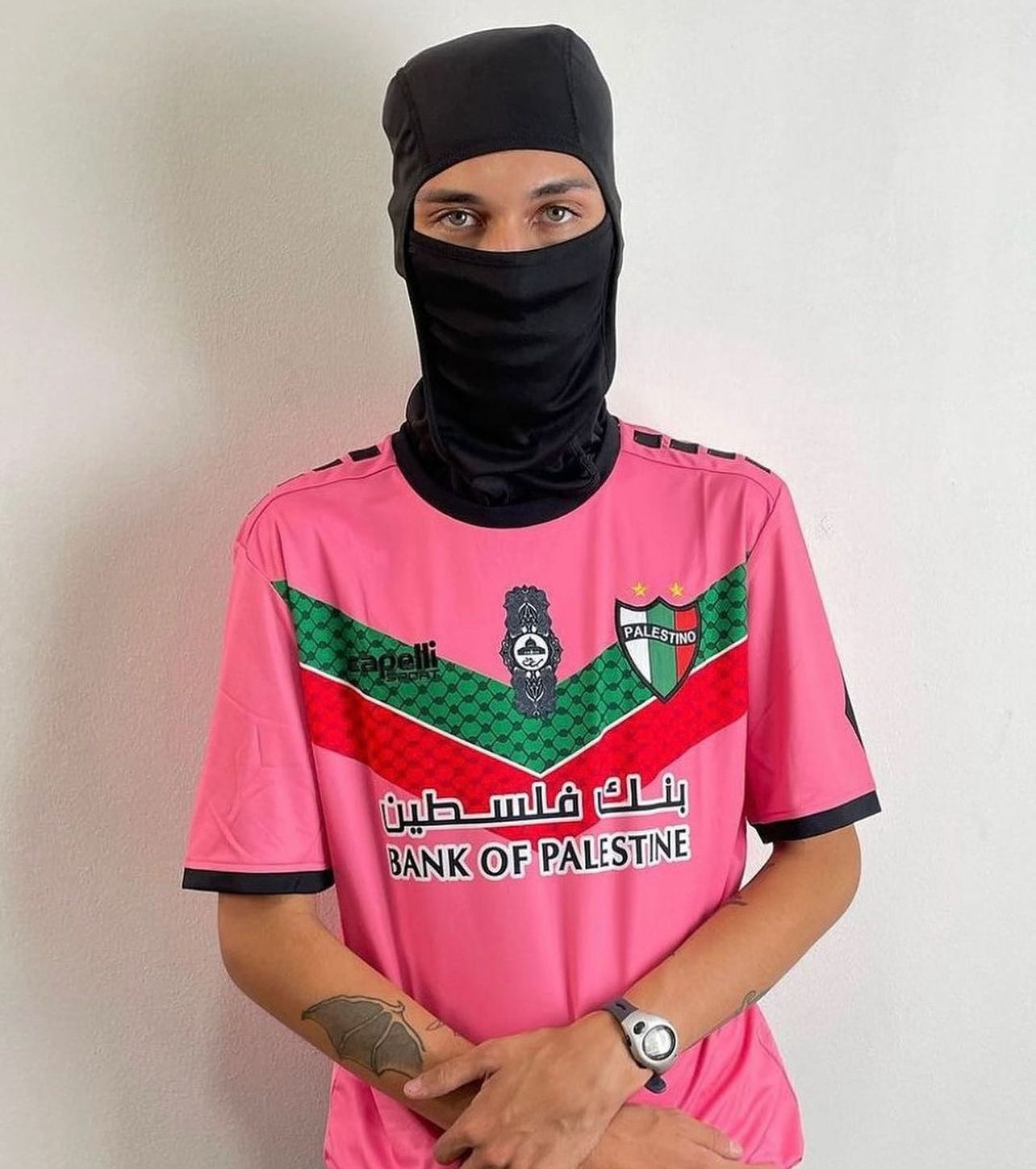 Camiseta FC Palestino 22/23 Palestina rosa