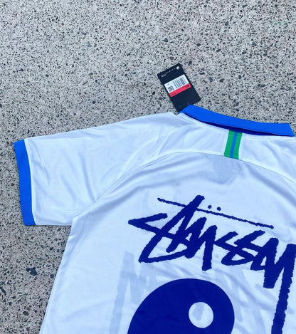 Brasilien weiß und blau 2019 Stussy Special Edition