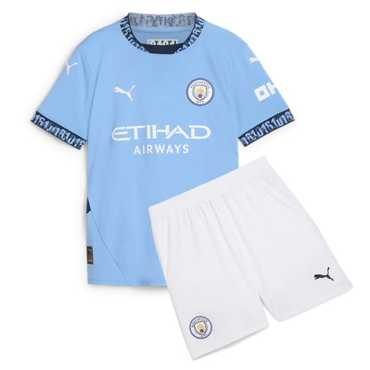 Camiseta local infantil del Manchester City 2024/25