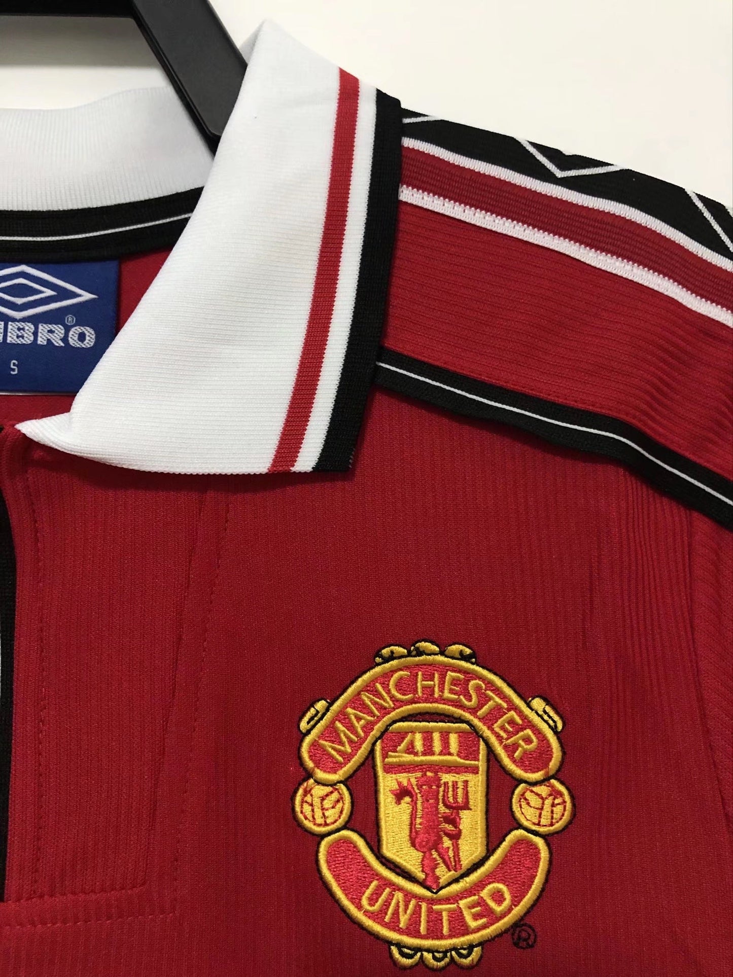 Manchester United Long Sleeve Home retro kit - 1998-1999